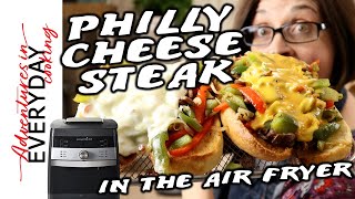 Air Fryer Philly Cheesesteak