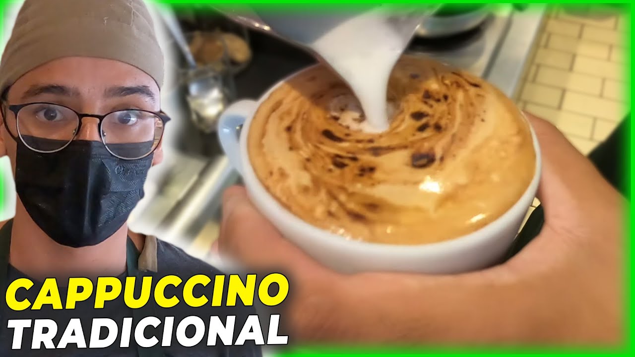 FAZENDO O CAPPUCCINO TRADICIONAL PROFISSIONAL | Ewerton Santana
