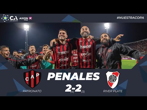 La clasificación por penales de Patronato ante River