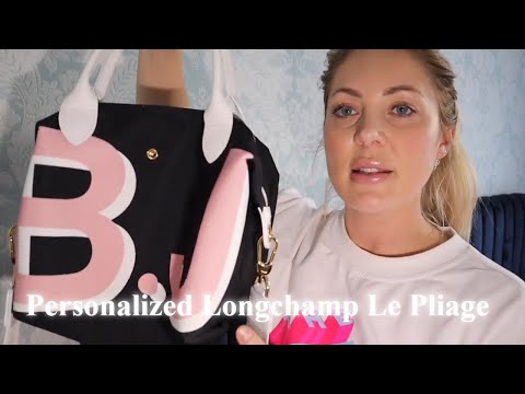 LONGCHAMP LE PLIAGE TOTE PEQUENA SACO PERSONALIZADO • billiexluxury