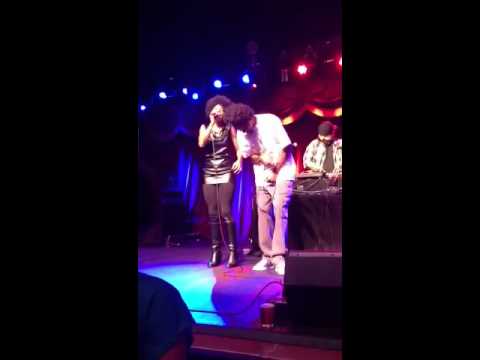 Georgia Anne Muldrow and Dudley Perkins at Brooklyn Bowl