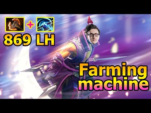 Unstoppable Farming by Miracle Dota 2 | Crazy Anti Mage + Empower