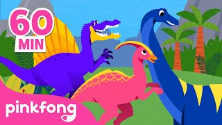 Download lagu Kumpulan Lagu Dinosaurus | Diplodocus dan Trex | Lagu Anak | Pinkfong Baby Shark mp3