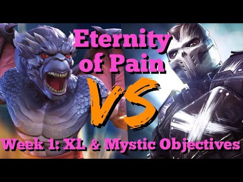 MCOC - Eternity of Pain - Week 1: XL & Mystic Objectives - Dragon Man VS Crossbones