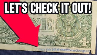 WHERESGEORGE.COM $1 Bill Found! Star Note Search for Banknotes Worth Money