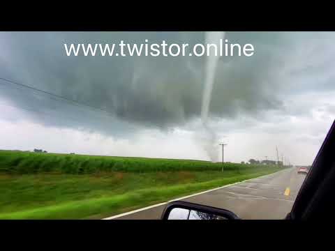 Photogenic Tornado near Jewell Junction Iowa 7/14/21 - Preview