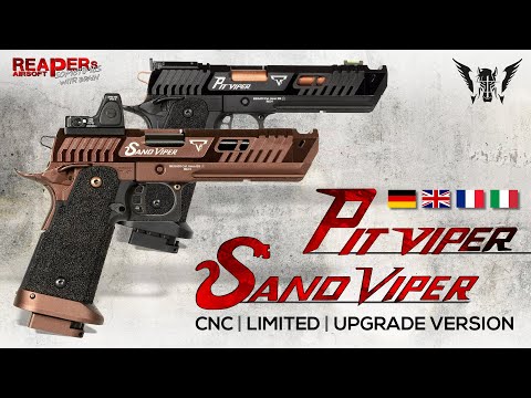 [Review] Army Armament TTI PitViper & SandViper GBB - CNC, Limited, Upgrade Version (6mm BB Airsoft)