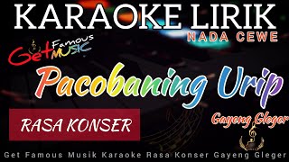Download lagu Pacobaning UripKARAOKE LIRIK Nada Cewe RASA KONSER... mp3