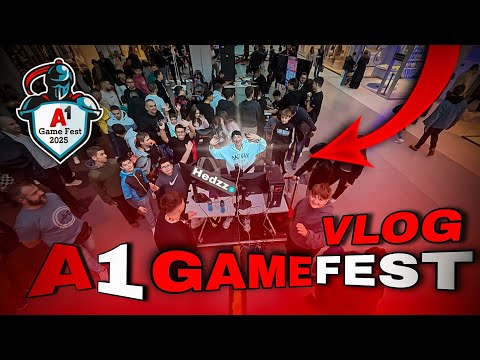 КАКО ИЗГЛЕДА А1 GAME FEST ПРЕД ОТВАРАЊЕ...(VLOG)