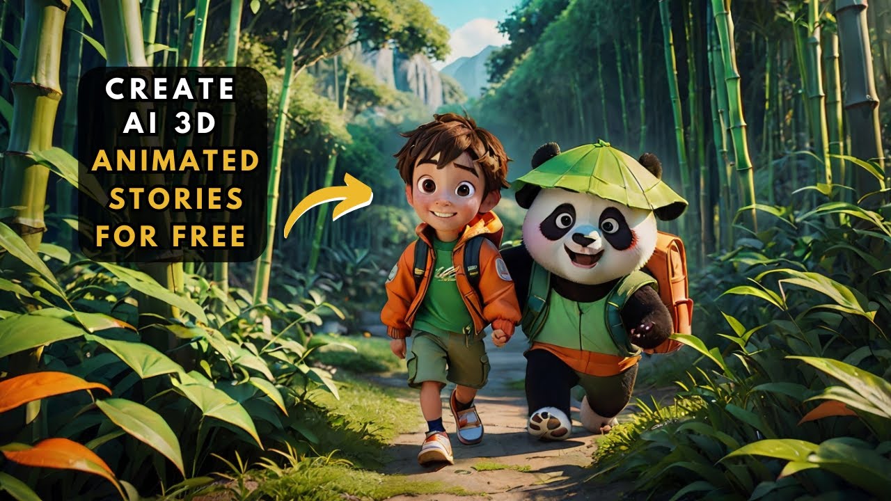 How To Make 3D Animated Stories For FREE With AI | QUALITY | CONSISTENT & UNLIMITED