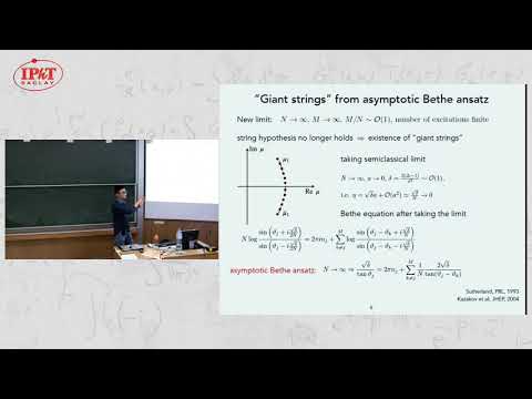 Yuan Miao: From quantum integrability to classical one and back (see more below)...