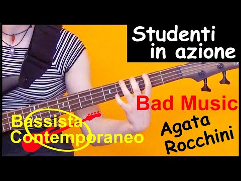 Agata Rocchini plays "BAD MUSIC" (from Bass Puzzle - Bassista Contemporaneo vol.1)