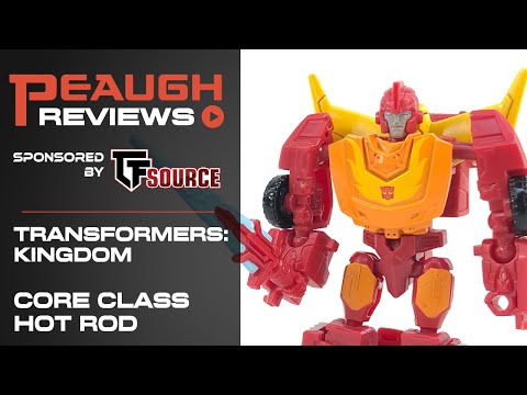 Video Review: Transformers: Kingdom/Legacy Core Class HOT ROD
