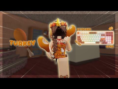 PLAYING MM2 WITH TURKEY KNIFE (Keyboard ASMR)