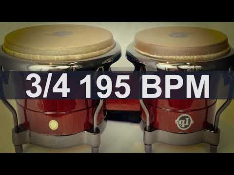 🔴 195 BPM 3/4 Bongós Metronome