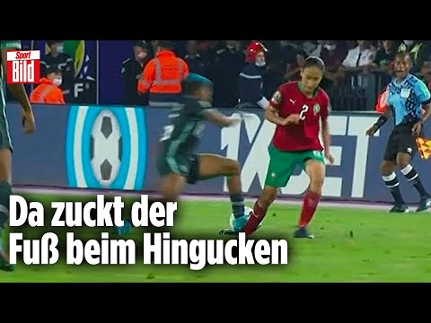 Afrika-Cup der Frauen: Nigeria sieht Doppel-Rot im Halbfinale | Viral daneben