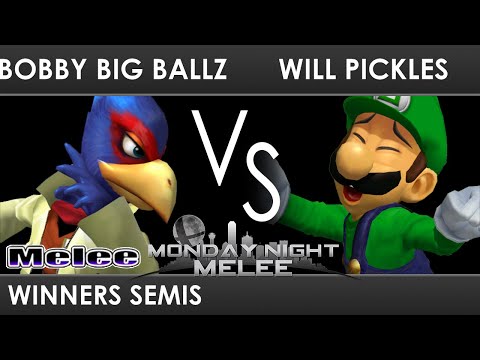 MNM 332 - bobby big ballz (Falco) VS Will Pickles (Luigi) - Winners Semis - SSBM Melee