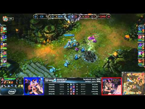 Cloud 9 vs Gambit Gaming Game 1 | Semifinals at IEM Cologne 2013 Pro tournament | C9 vs GMB