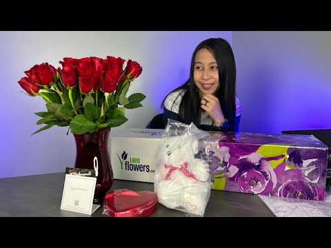 @1800flowers Red Roses Surprise Flower Delivery Unboxing