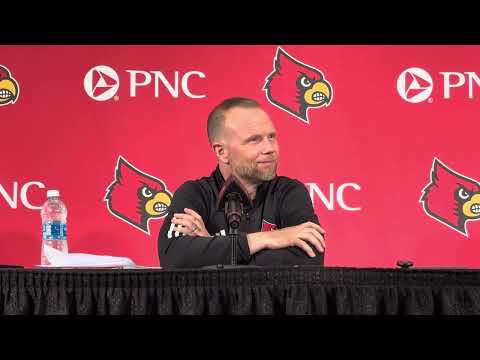 Louisville HC Pat Kelsey Postgame Presser vs. South Carolina State (11/3/25)