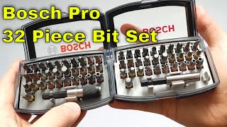 Enhance Your Toolbox with the Bosch Pro 32-Piece Bit Set!