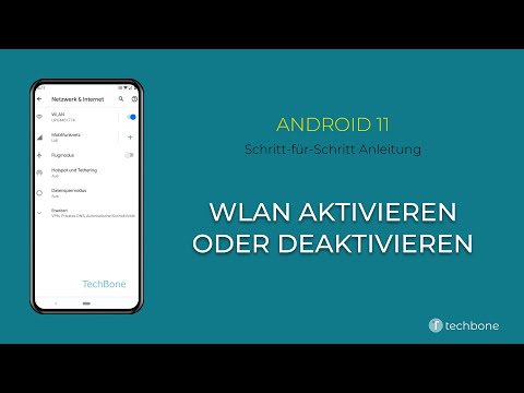 WLAN aktivieren oder deaktivieren [Android 11]