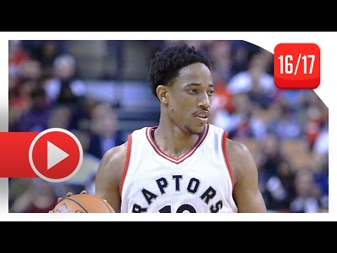 DeMar DeRozan Full Highlights vs Magic (2017.03.27) - 36 Pts, COLD SHOOTING!