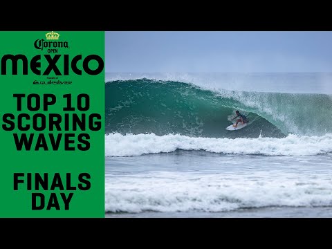 The Top 10 Scoring Waves From FINALS DAY Corona Open Mexico presented by Quiksilver