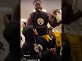 STEELERS WIN LOCKER ROOM STILL ALIVE WALK IN YOUR TRAP TAKE OVER YOUR TRAP Marcus Allen IG Live