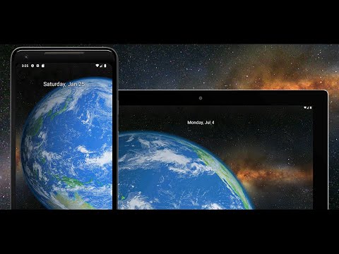 Earth 3D Live Wallpaper Video