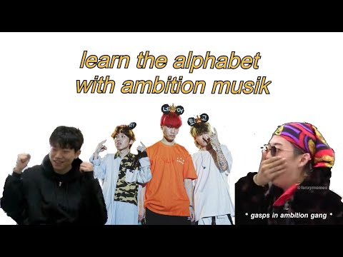 learn the aplhabet with ambition musik