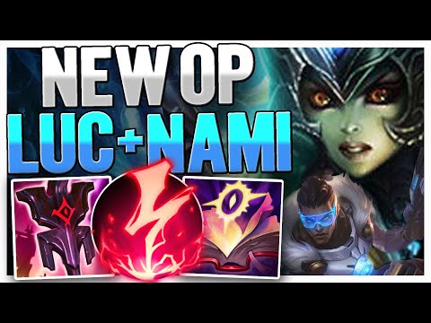How to Play the NEW OP NAMI LUCIAN Bot Lane