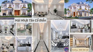 Nhà Mái nhật Tân Cổ Điển. ATZ số 321