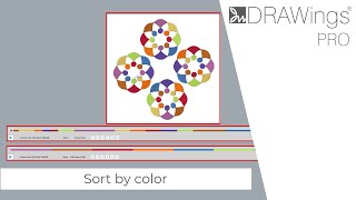 How to Easily Sort Colors and Minimize Color Changes in Your Embroidery Design