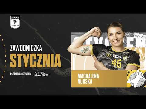 Magdalena Nurska (MKS PR Gniezno) Zawodniczką Stycznia '23!