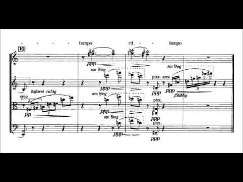 Anton Webern, Five movements for string quartet, op. 5