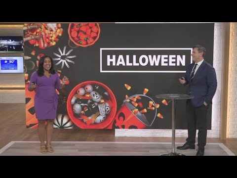 Brody and Crystal play Halloween trivia on GMJ - YouTube