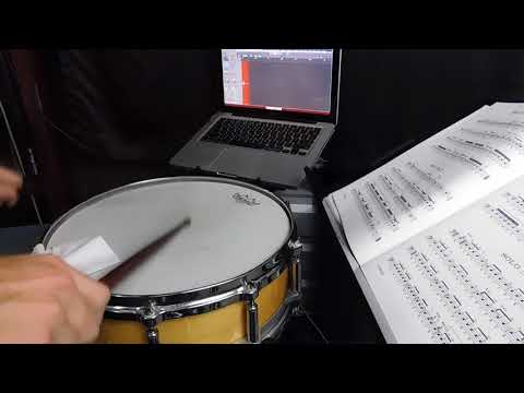 Solo 13 from "The All-American Drummer" Charley Wilcoxon 132bpm