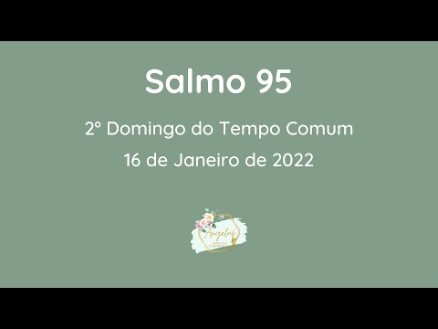 Salmo 95 - Angelus Música Cerimonial