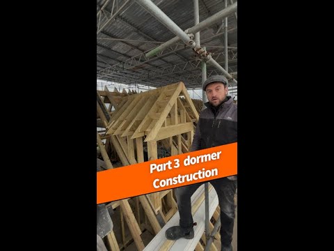 Part 3 gable dormer construction