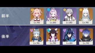 【原神Ver6.6】深境螺旋12層(4月更新) 慈白2凸無餅＆フリンズ1凸無餅で攻略
