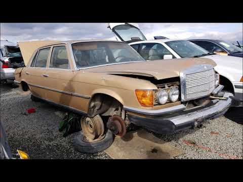 Junked Mercedes-Benz 450SEL 1974 Slideshow