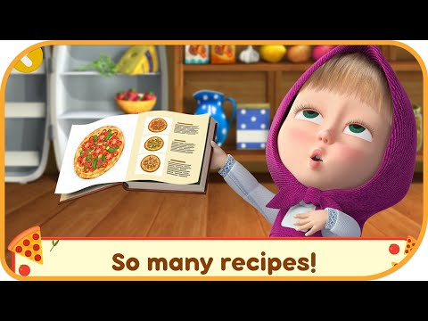 Masha and the Bear Pizzeria Game! Pizza Maker Game #4 | DEVGAME KIDS games | Pretend Play | Hayday - YouTube