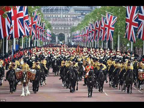 FAMOUS BRITISH MARCHES -  BLACK DYKE BAND (Massed Band)