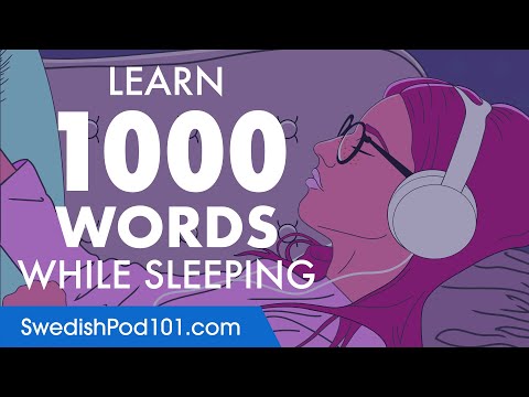 Swedish Conversation: Learn while you Sleep with 1000 words