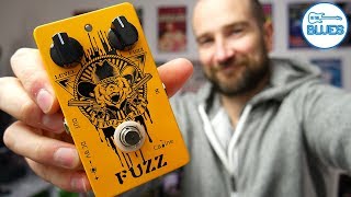 Video thumbnail for Caline Fuzzy Bear CP-46 Fuzz Pedal Review (Hendrix Fuzz Face Style) by intheblues