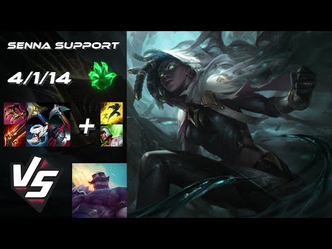 SUPPORT Senna vs Braum - EU Challenger Patch 14.21