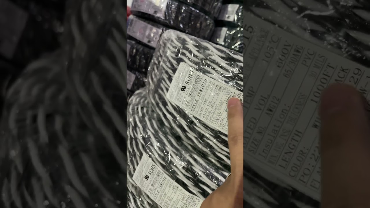 2 core 12AWG flexible twisted wire TEW1015 MTW1015 with UL and CSA certification