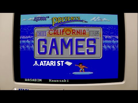 California Games - Atari ST (1989) longplay
