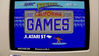 California Games - Atari ST (1989) longplay